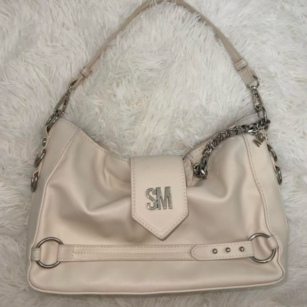 Steven Madden Ivory Shoulder Bag